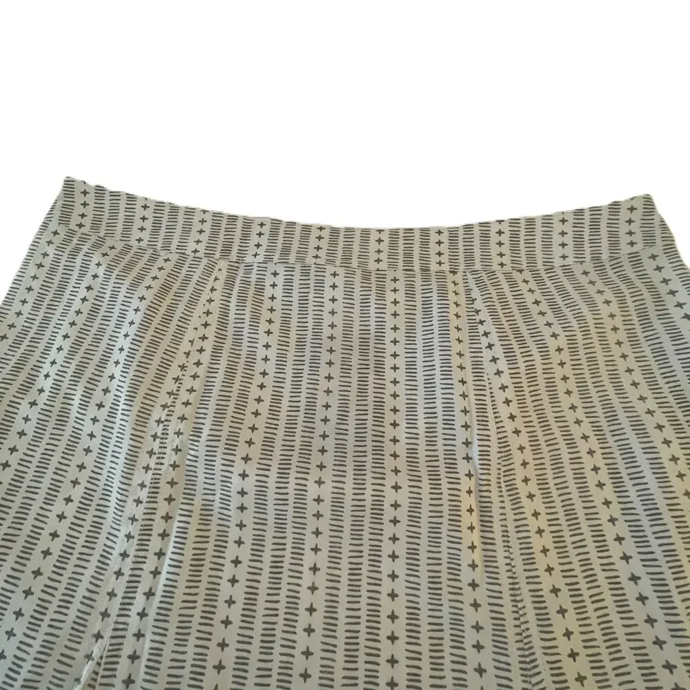 RipSkirt Hawaii Wrap Skirt XL Gray‎ White Travel Swim Coverup Stretch